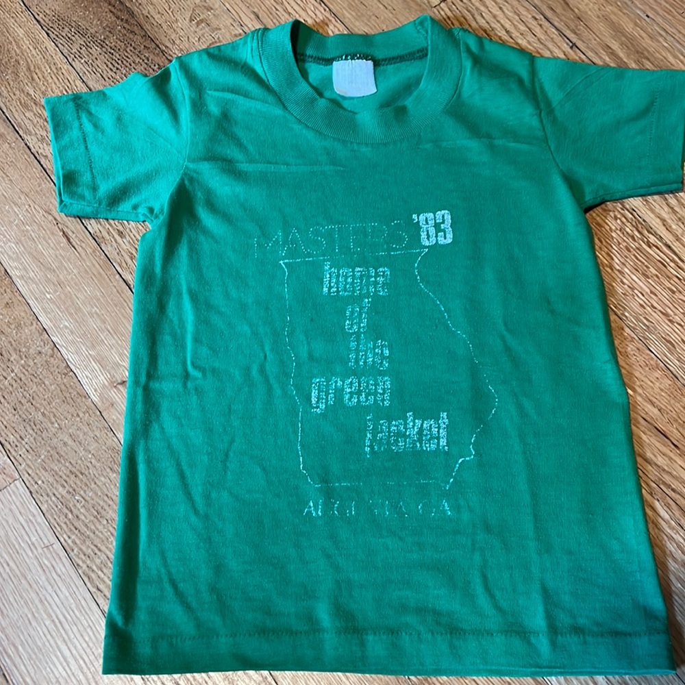 1983 official Masters t-shirt
